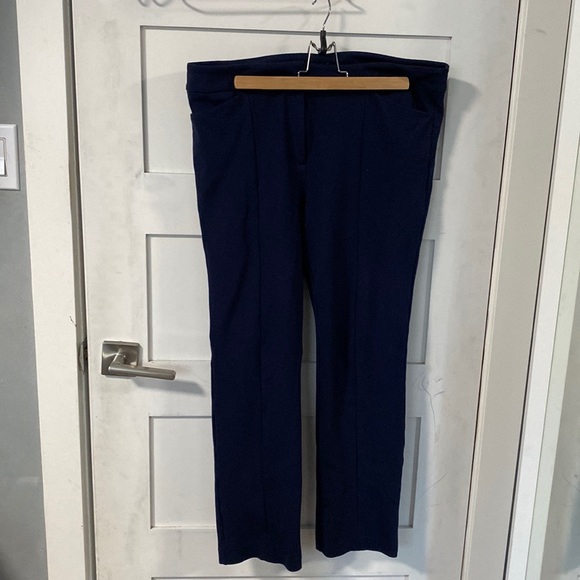 Ann Taylor Factory Navy Trousers size 12 - Picture 1 of 7